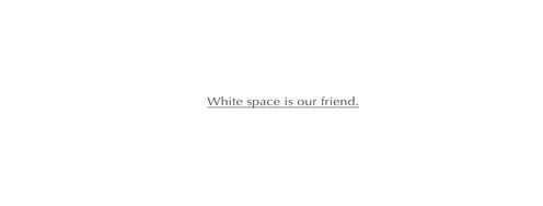 The Power of White Space in Design - Article hero image
