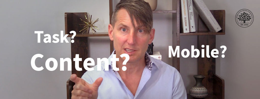 What Comes First in Mobile Design: Tasks, Content, or Mobile Optimization?
