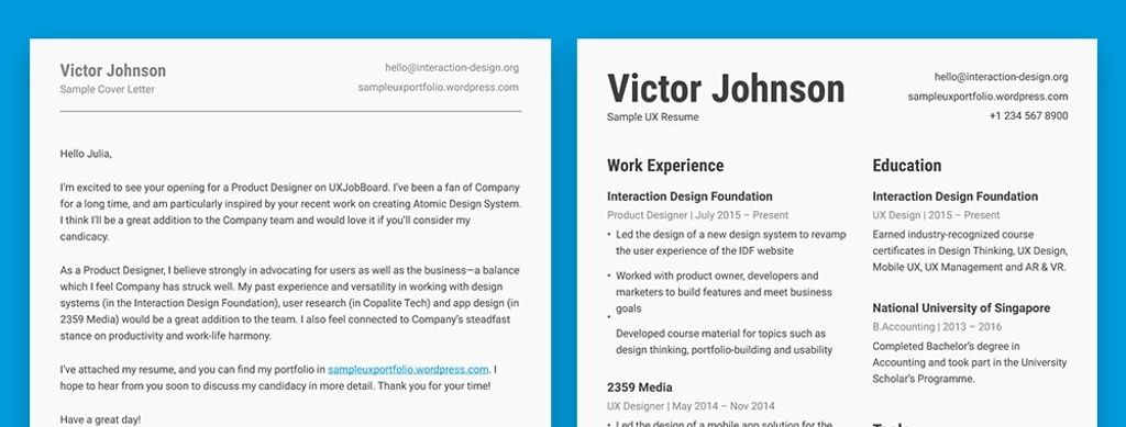 How to Create the Perfect UX Resume and Cover Letter