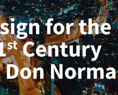 Don Norman’s Top Tips from the Design for the 21st Century Course - Article hero image