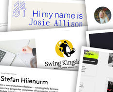 10 UI Designer Portfolio Examples - Article hero image