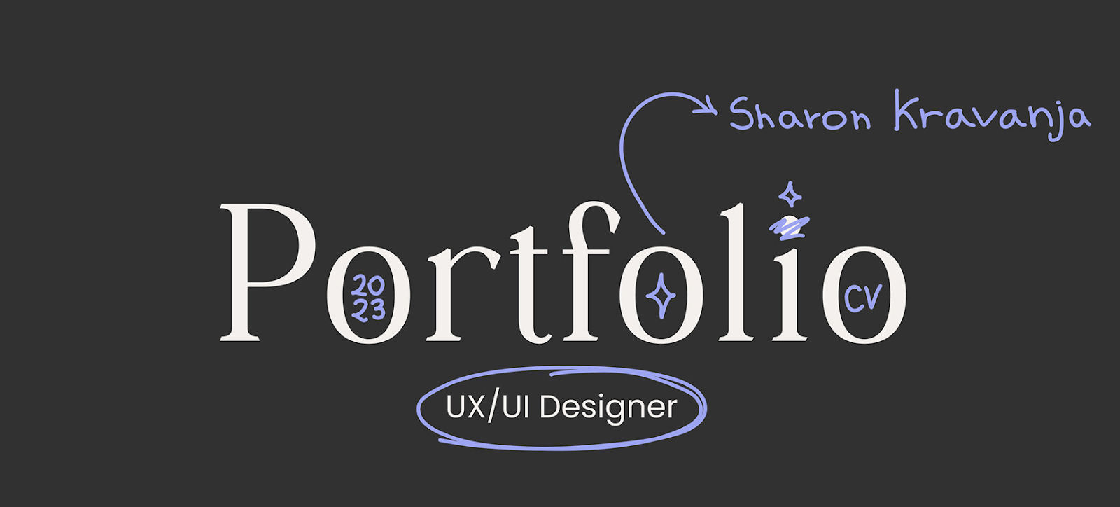 Sharon Karvanja’s UI portfolio home page