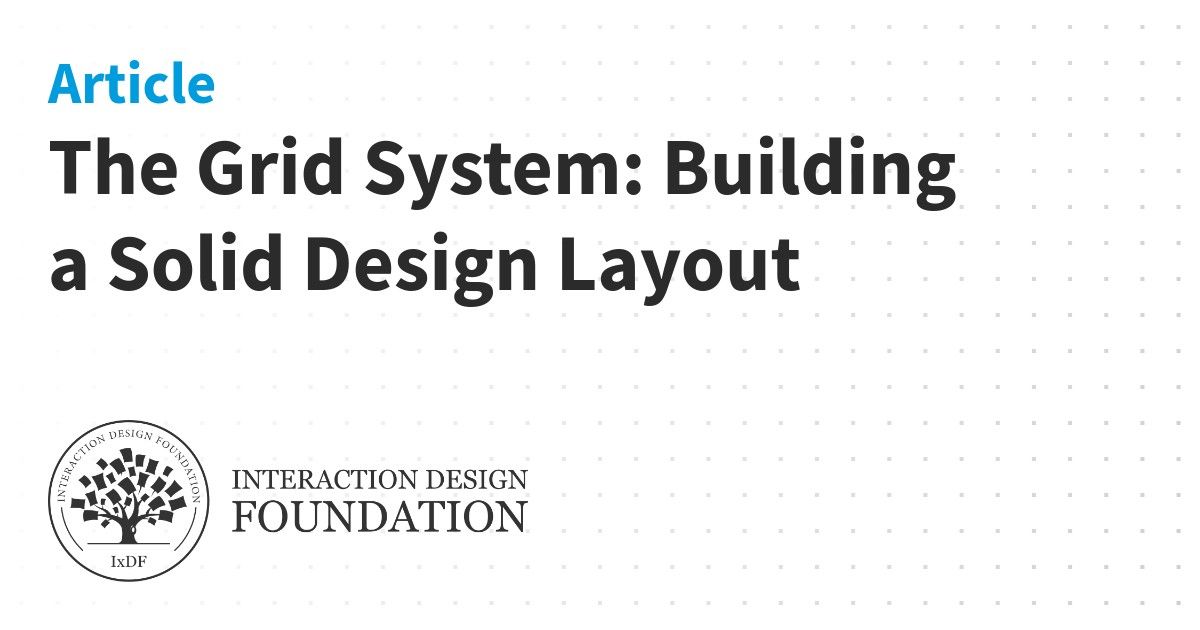 The Grid System: Building a Solid Design Layout