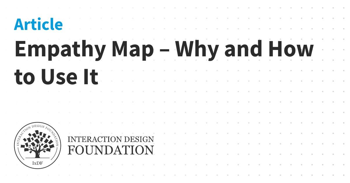 Empathy Map – Why and How you can Use It