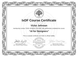 Course Certificate