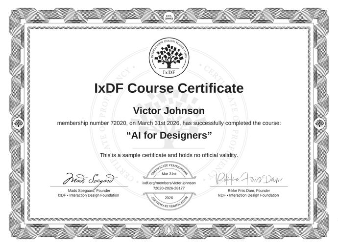 Course Certificate