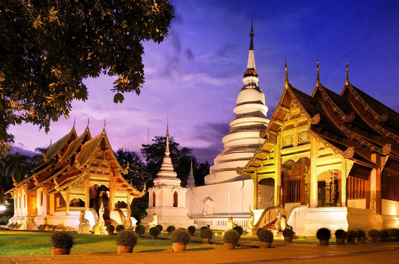 An image showing a scene in Chiang Mai.
