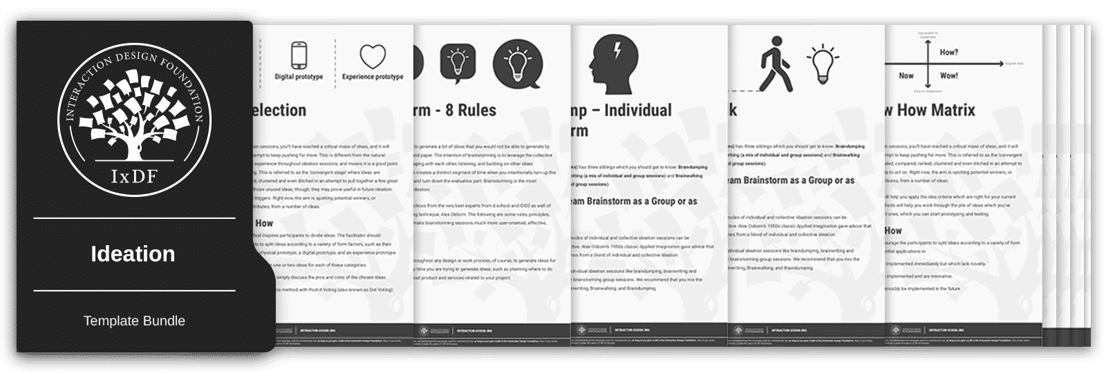 Bundle of 15 Ideation templates