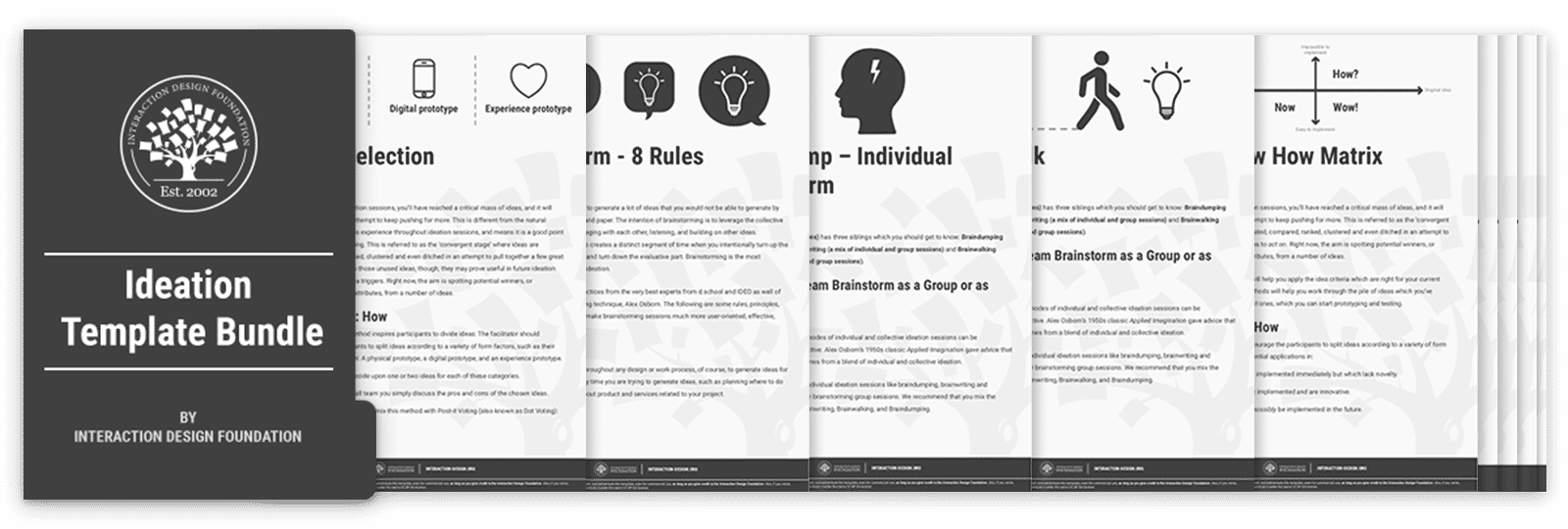 Bundle of 15 Ideation templates