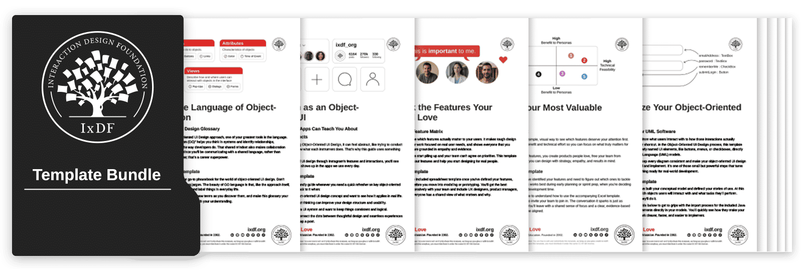 Bundle of 7 Object-Oriented UI Design: Build Interfaces Users Love templates