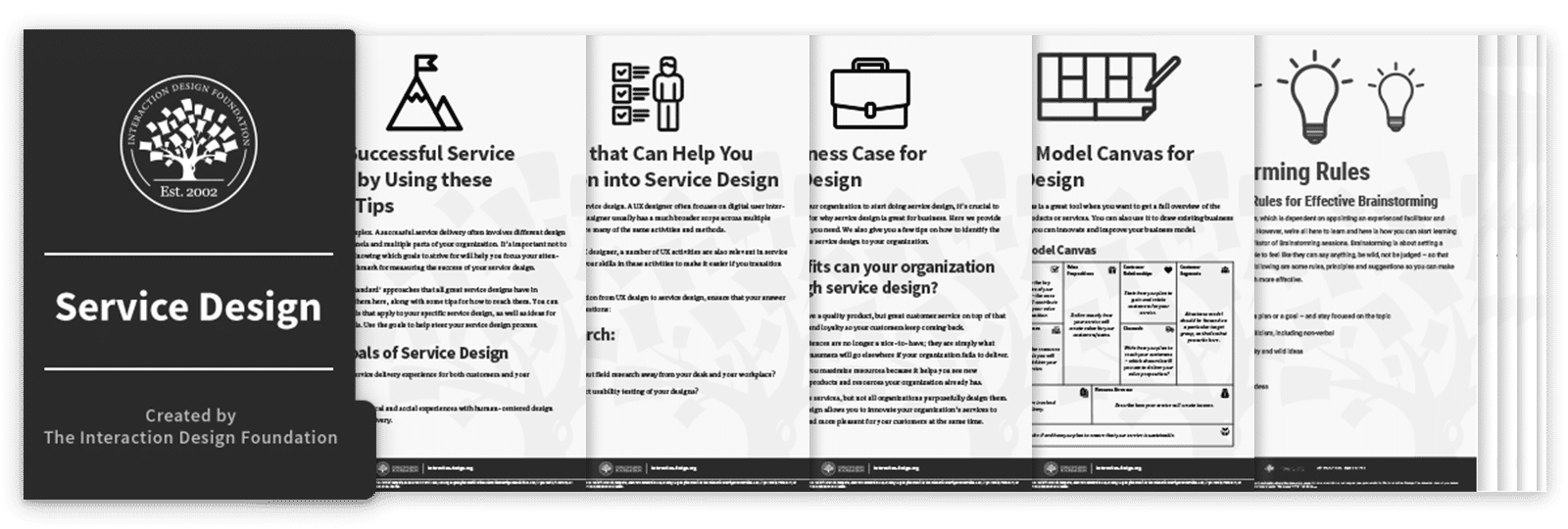 Bundle of 11 Service Design templates