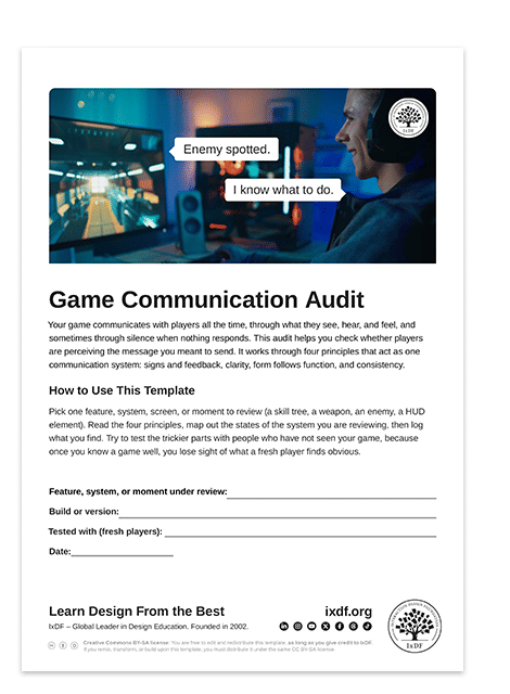 Game Communication Audit