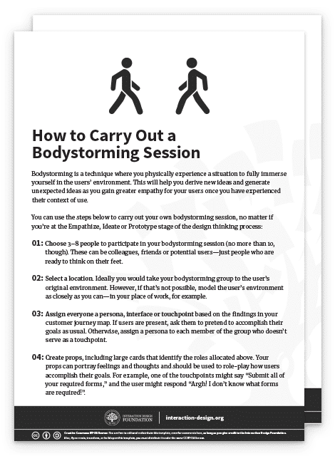 How to Carry Out a Bodystorming Session