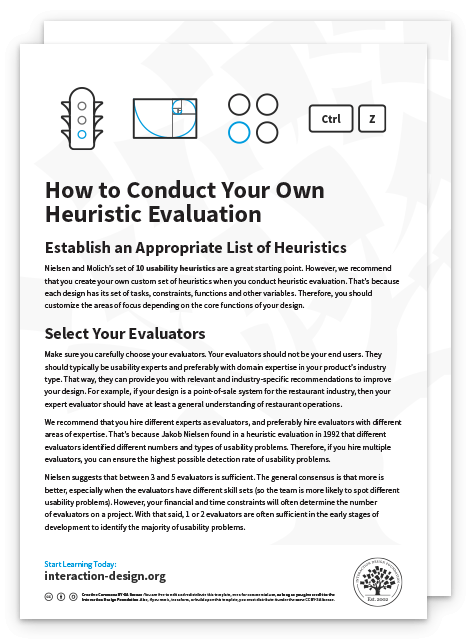 How to Conduct Your Own Heuristic Evaluation