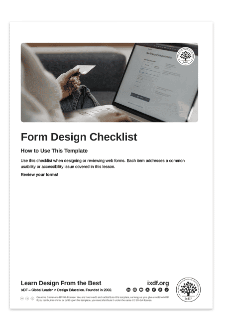 Progressive Enhancement & ARIA Checklist