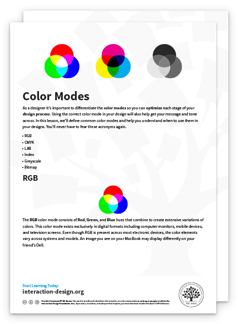 What are Color Modes?