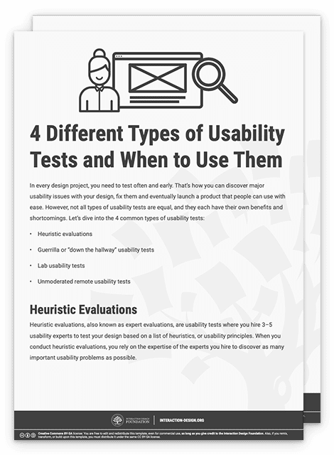 4 Different Types of Usability Tests and When to Use Them