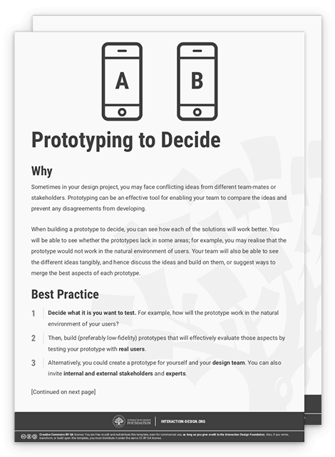 A design idea is embodied in a prototype which can be evaluated by end -  Download Scientific Diagram