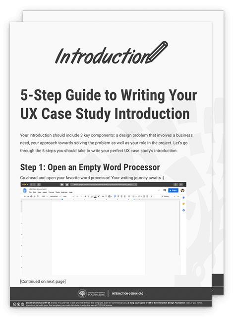 5-Step Guide to Writing Your UX Case Study Introduction