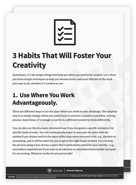 3 Habits That Will Foster Your Creativity