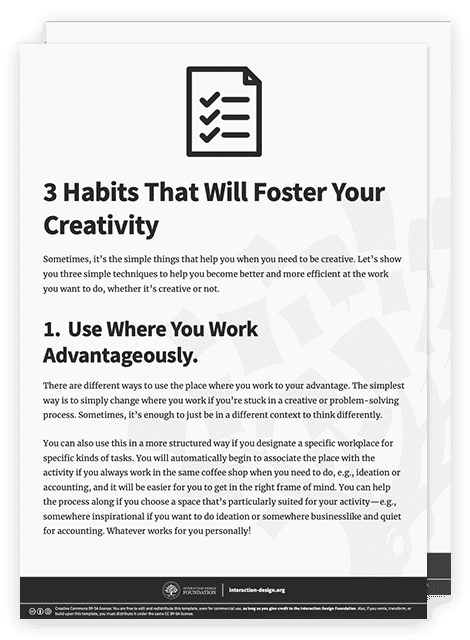 3 Habits That Will Foster Your Creativity