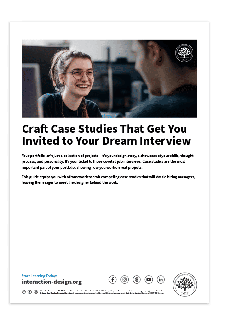 Sample of Craft Case Studies That Get You Invited To Your Dream Interview template