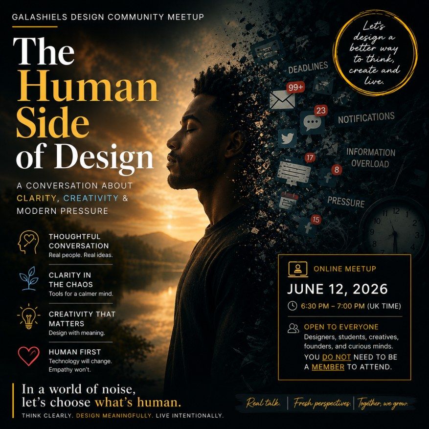 Meetups Humans The Human Side of Design - Jun 12, 2026 | IxDF