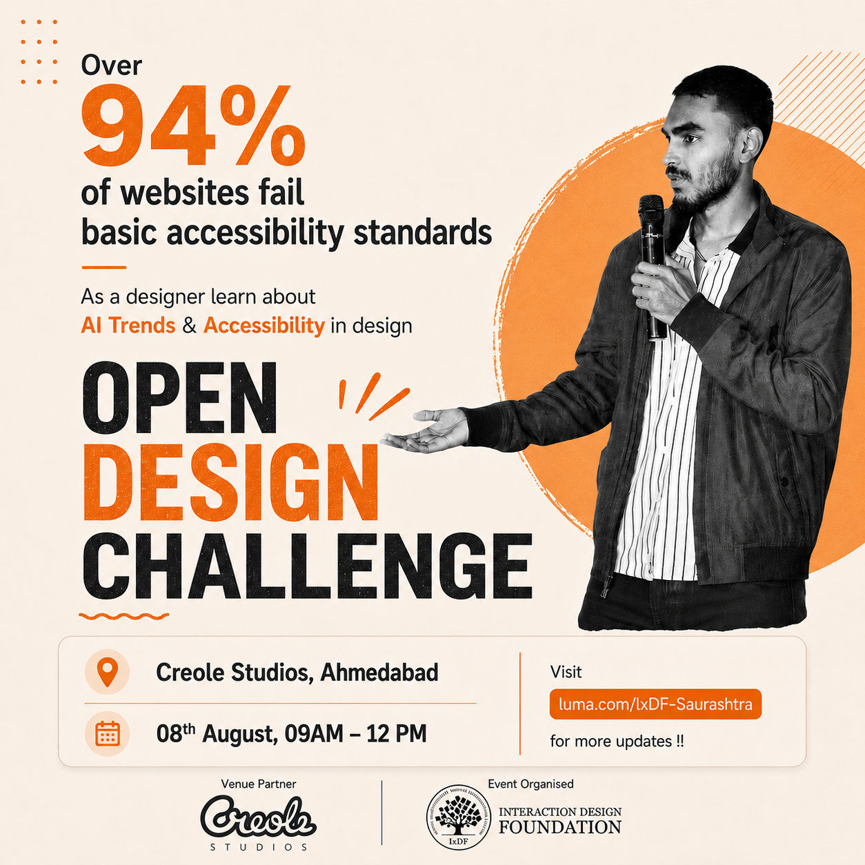 Design event, Ahmedabad, Ai, Accessibilty