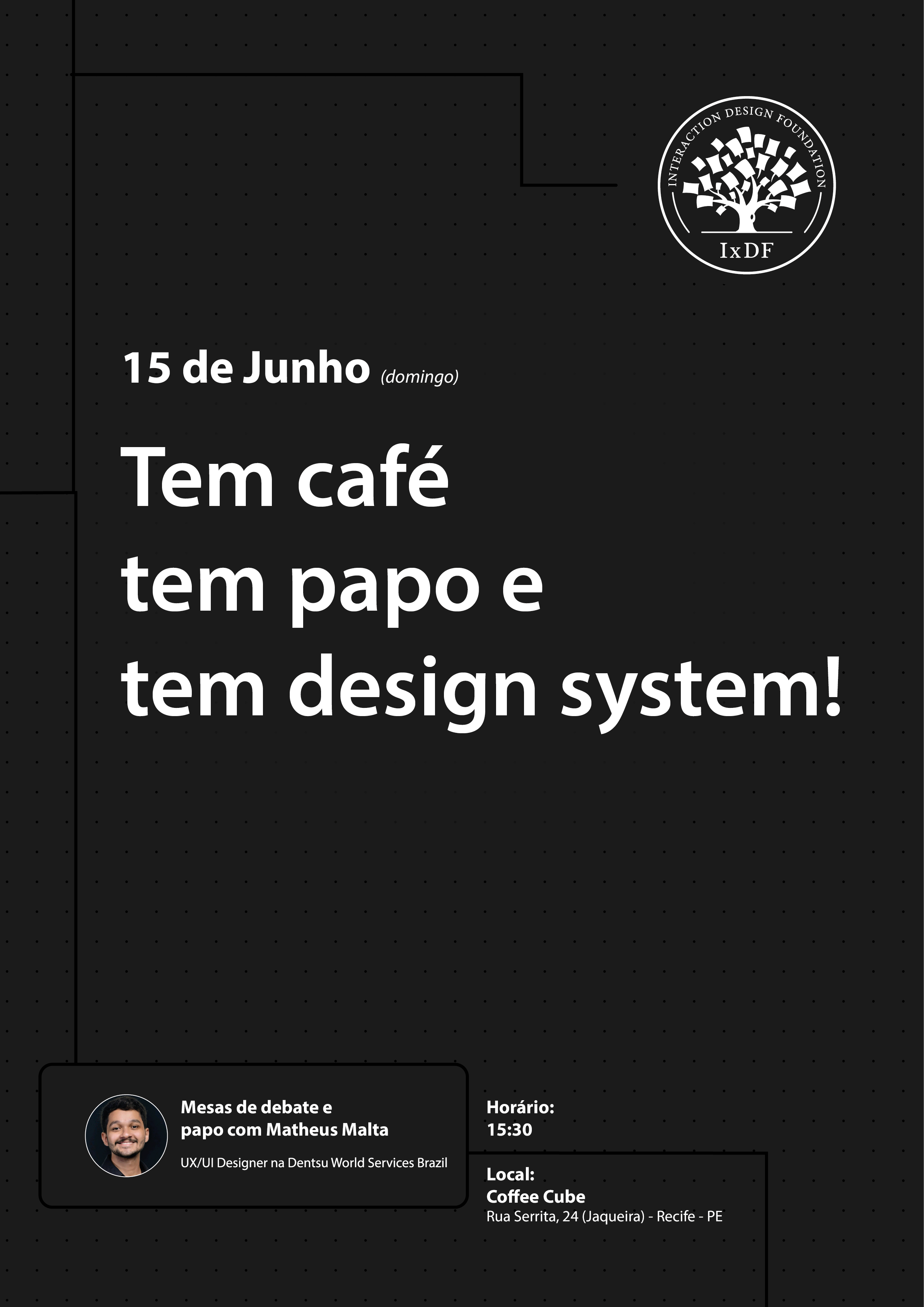 A inscrição nos ajudar a organizar o espaço para receber vocês da melhor maneira