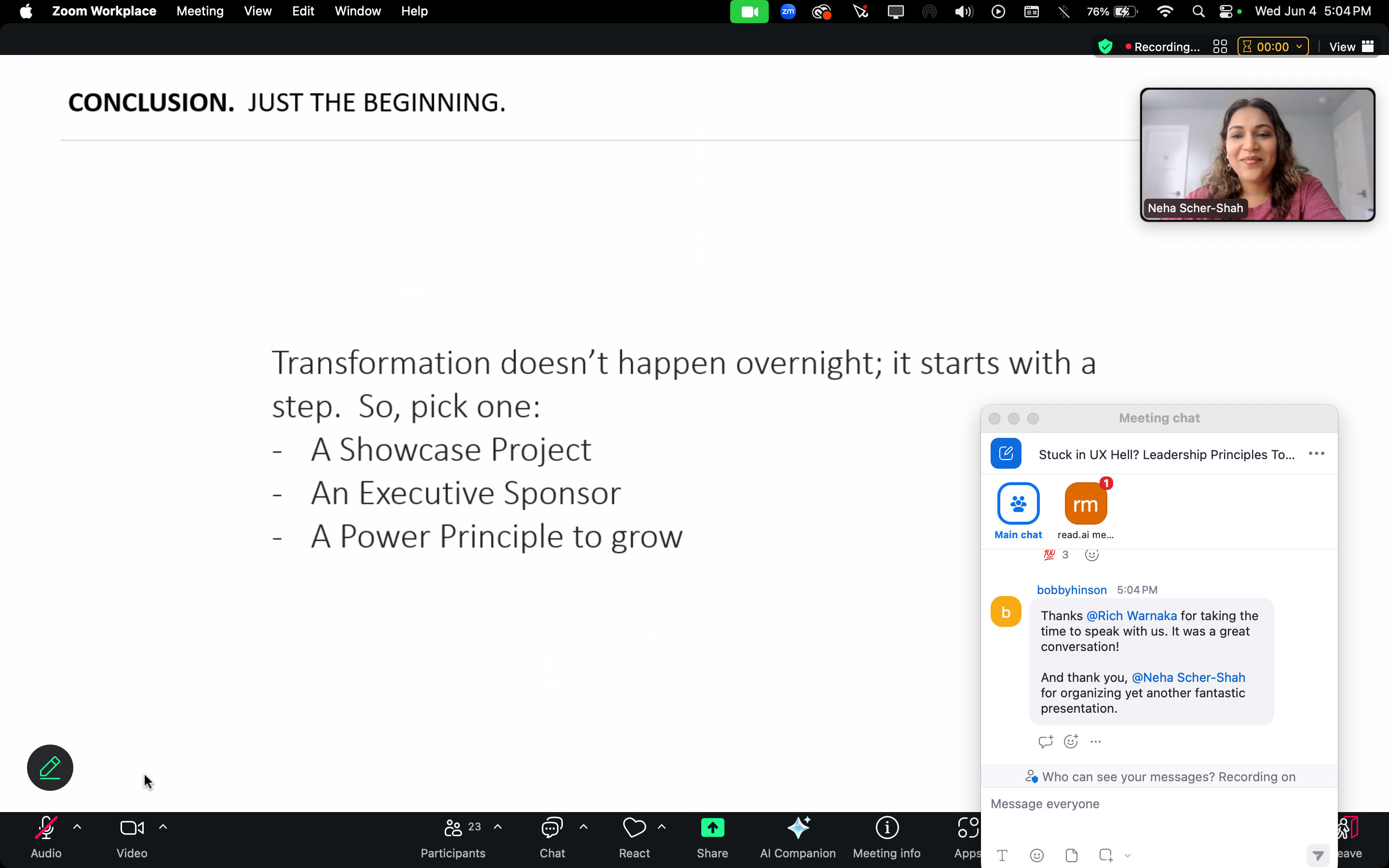 Advancing UX Maturity
