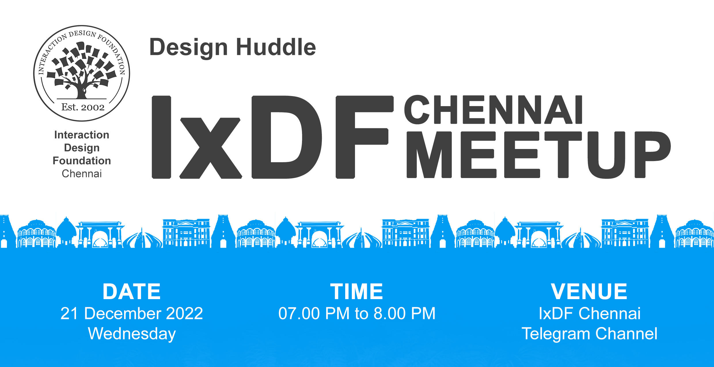 IxDF Chennai Meetup Invite