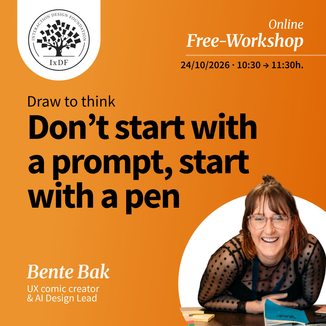 Online Workshop - Draw to Think. Don't start with a prompt, start with a pen. By Bente Bak