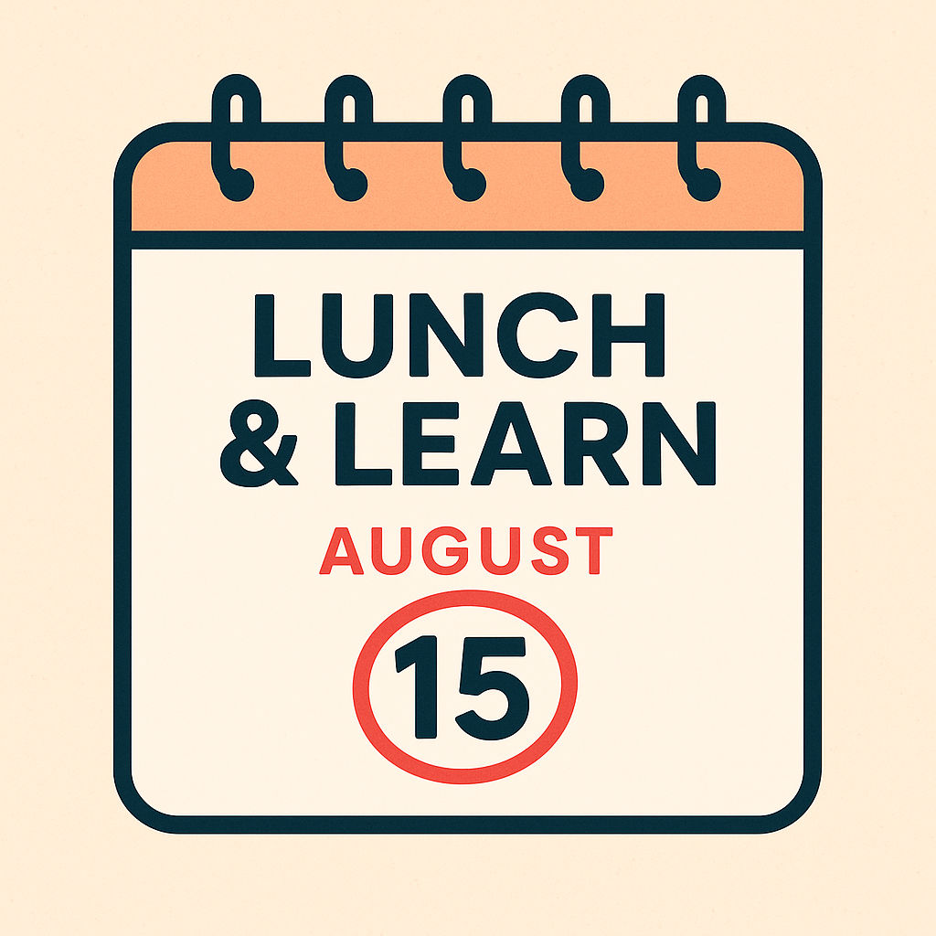 lunch and learn august 15