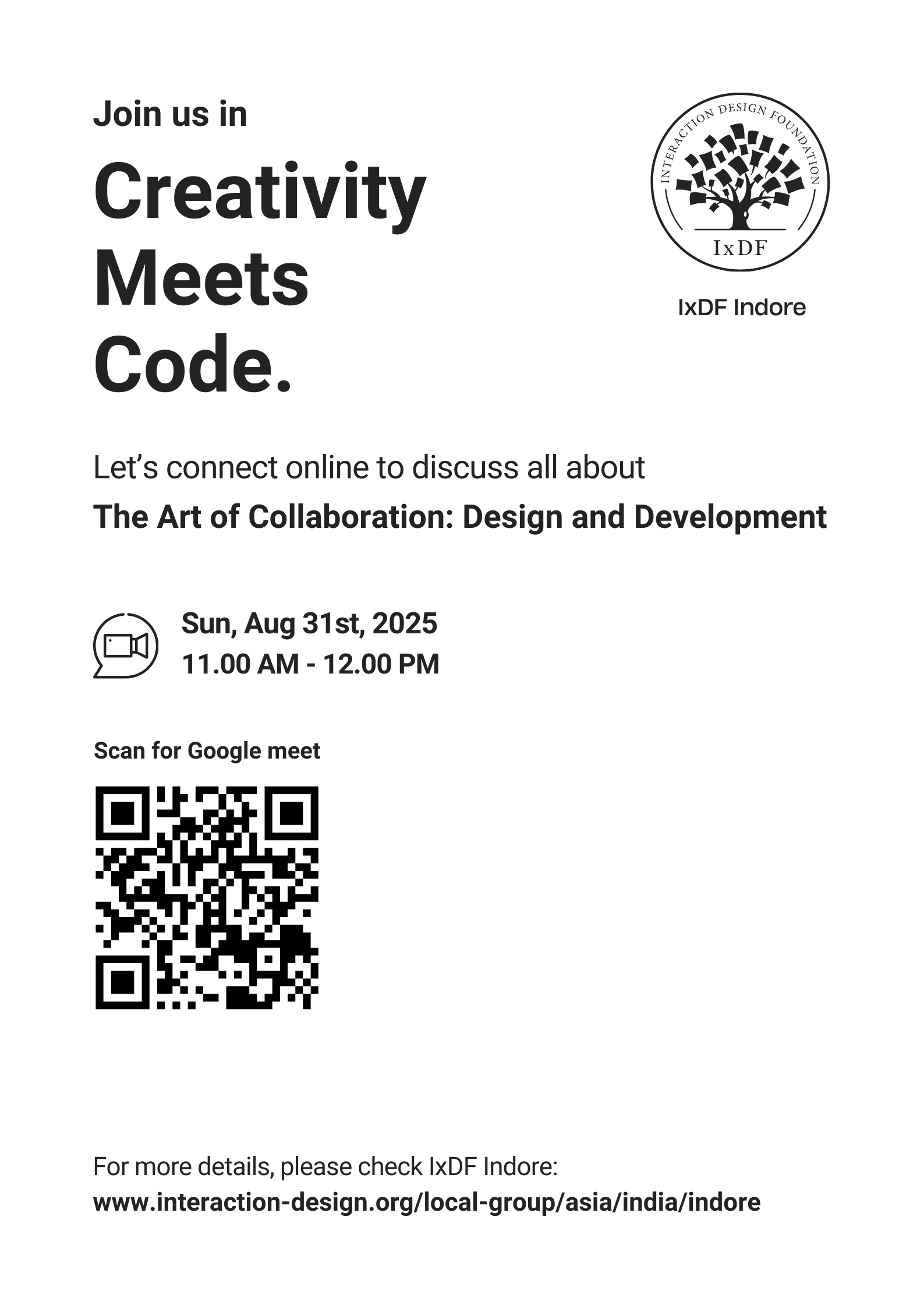 "The Art of Collaboration: Design and Development" - An Online Meetup