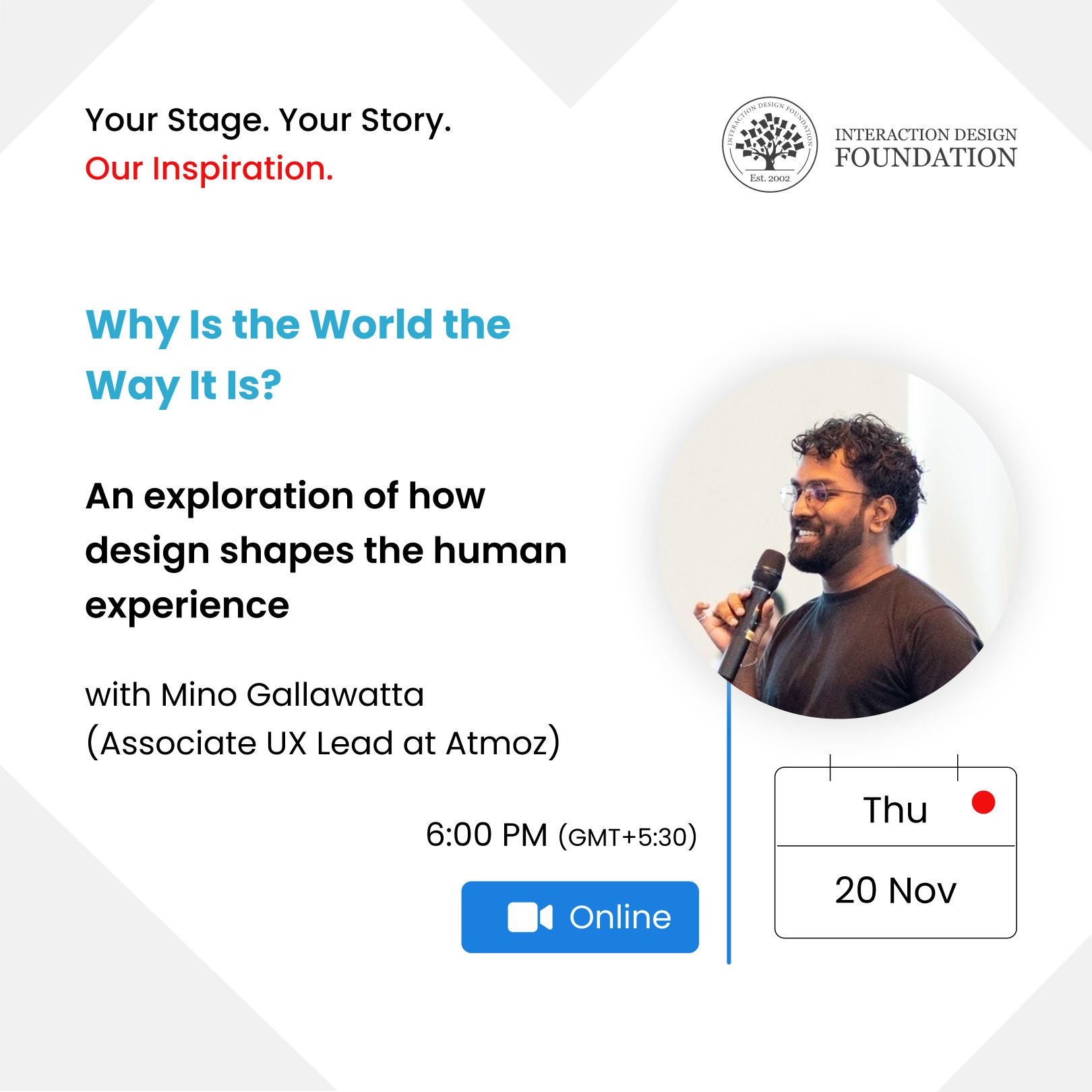 Why Is the World the Way It Is? session